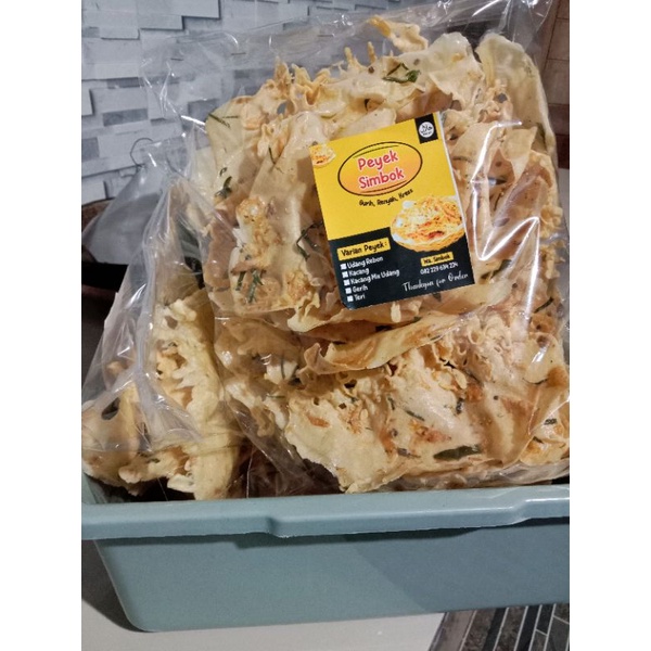 

Peyek Simbok Kemasan 1/2kg