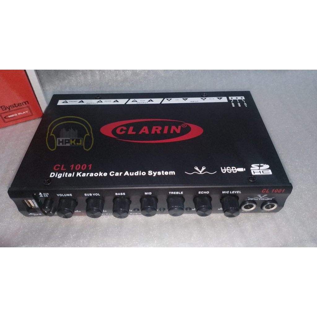 Parametrik Mobil Clarin CL-1001 Priamp Preamp Mobil CLARIN CL 1001