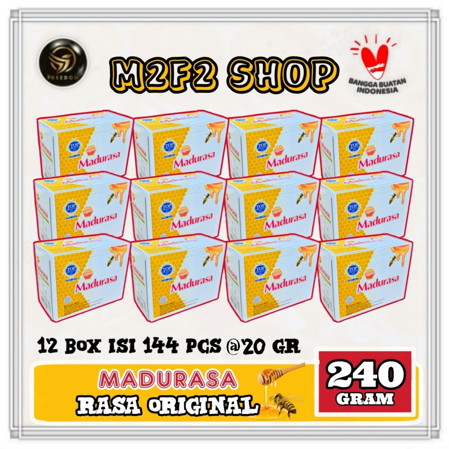 

Madurasa Minuman Madu Asli Rasa Original Sachet - 240 gr (Kemasan 12 Box)