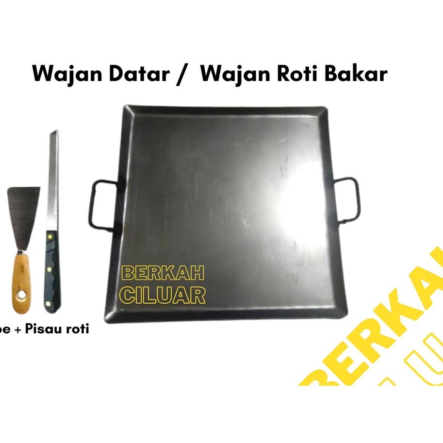Clearance sale--Wajan Datar Roti Bakar / Wajan Penggorengan Kebab Anti Lengket / Wajan Penggorengan 