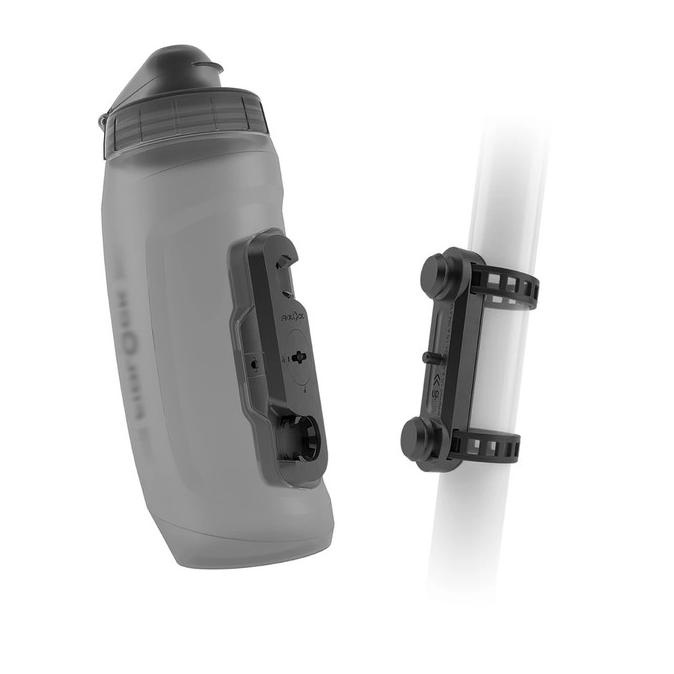 Botol Minum Sepeda - Fidlock TWIST bottle 590 + uni base - Black