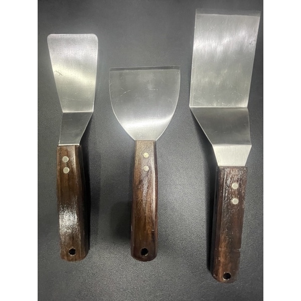 Jual Kape Tepanyaki Scrapper Spatula Bengkok Spatula Kebab Pizza