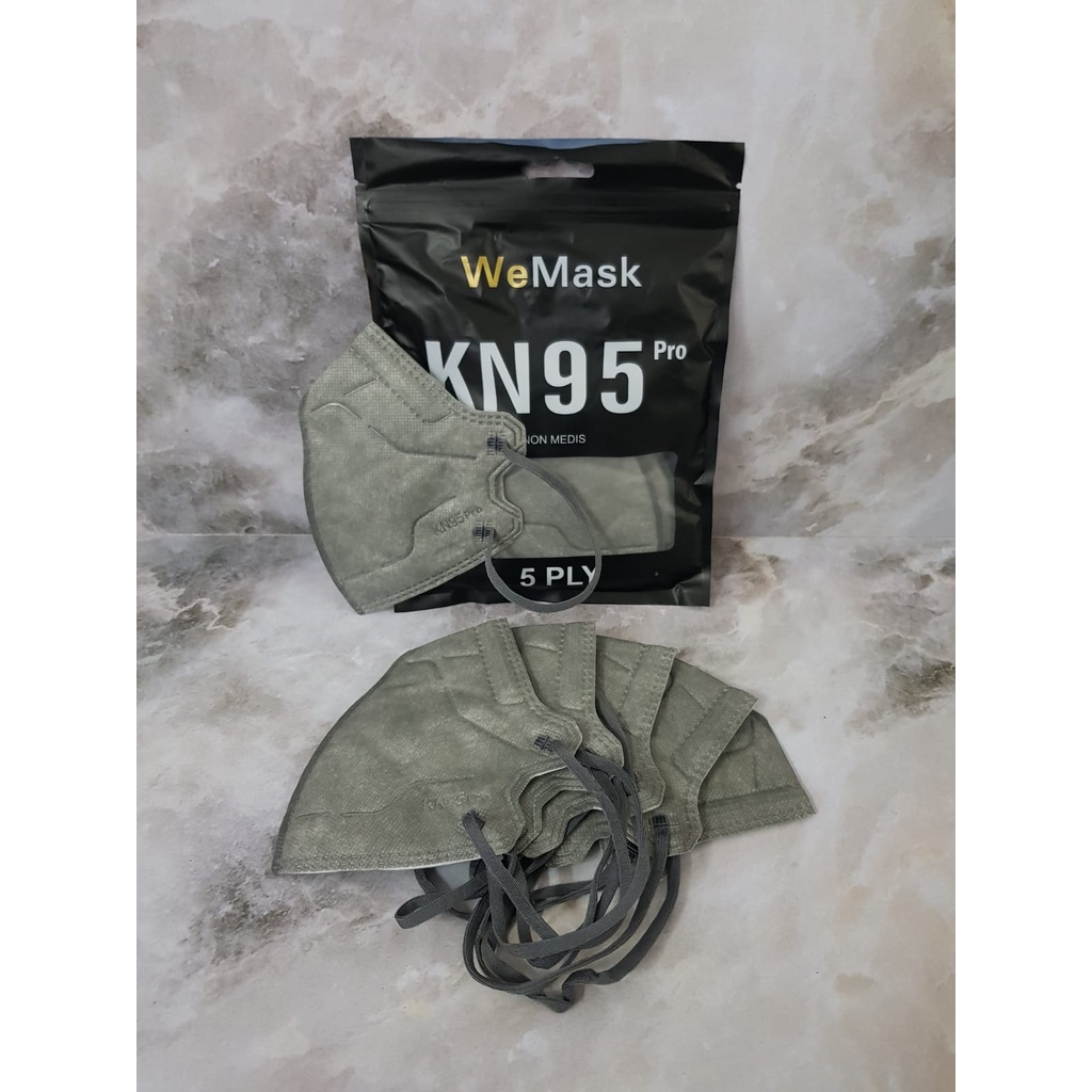 Masker KN95 PRO 5ply FACE MASK KN 95 PRO Model KOREA AER KF94 PRO isi 10pc [ WE MASK ]