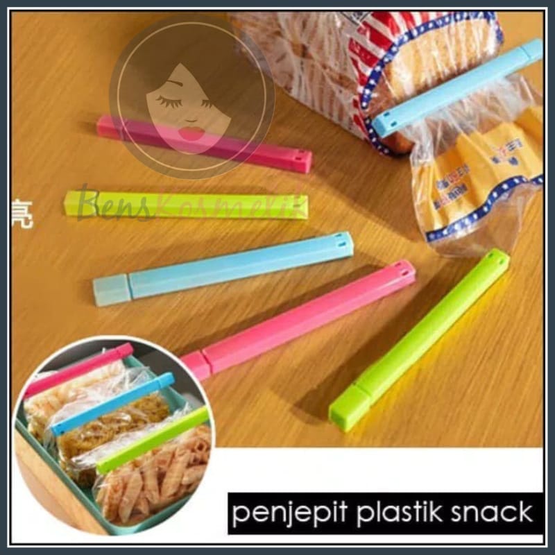 PENJEPIT KEMASAN PLASTIK SNACK / SEGEL JEPIT PLASTIK MAKANAN CLIP FOOD