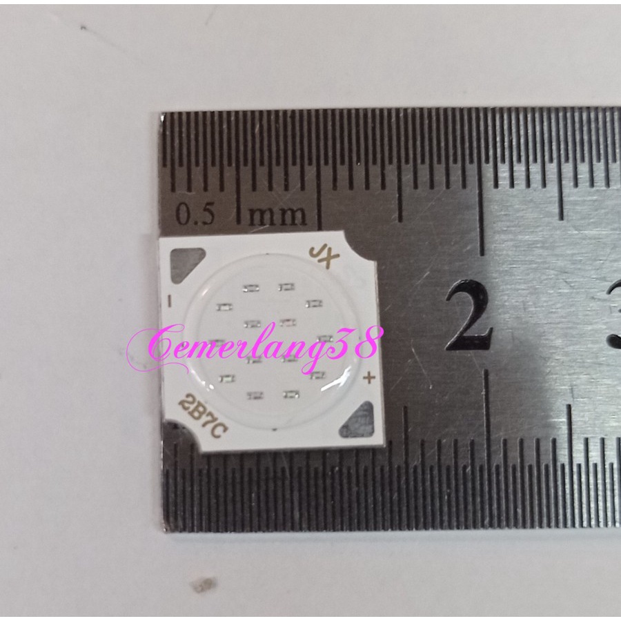 HPL 7W COB / High Power BIRU LED 7 Watt Chips On Board BLUE