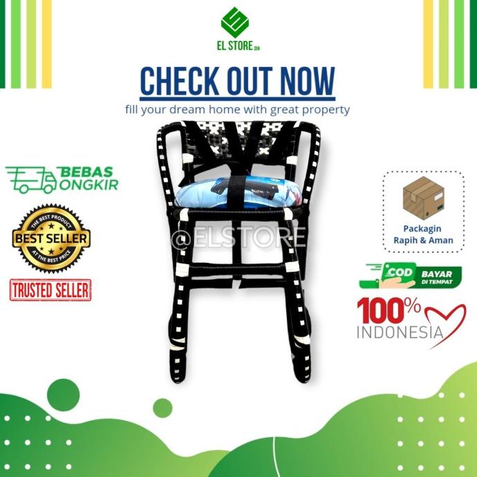 [BISA COD] Kursi Boncengan Anak Motor Bebek FULL ANYAMAN