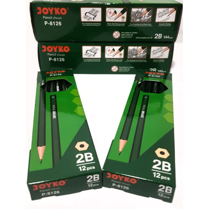 Joyko Pensil 2B P-8126