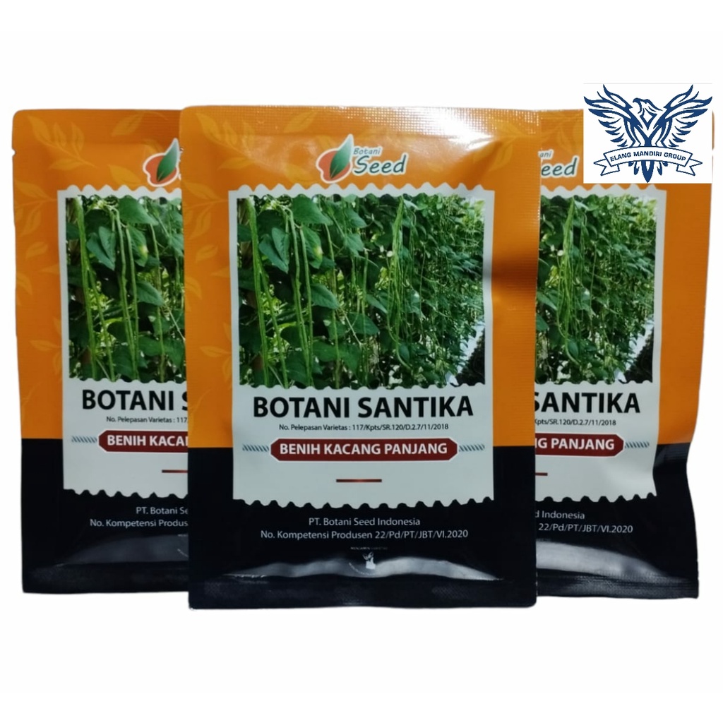 Benih Kacang Panjang Botani Santika 50 Gram Botani Seed