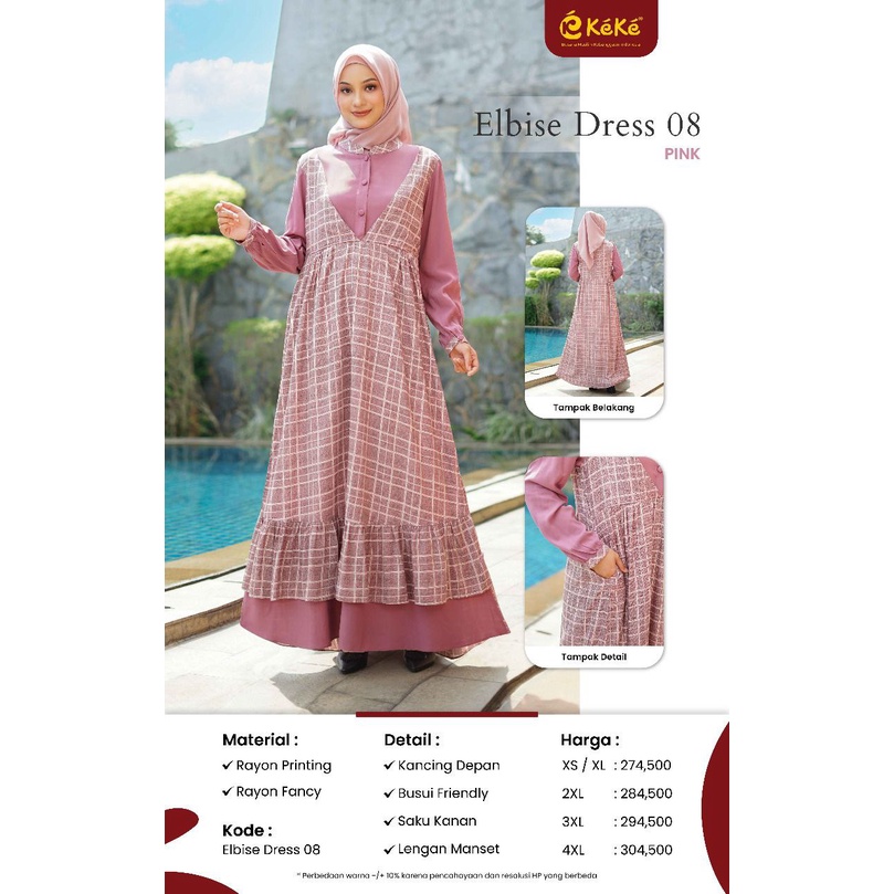 GAMIS KEKE ELBISE 08/ GAMIS MOTIF KOTAK KEKE ELBISE O8/ GAMIS DAILY KEKE ELBISE 08