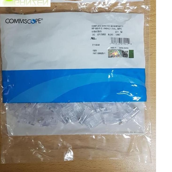 AMP Commscope Connector RJ45 Cat5 RJ-45 Cat.5e