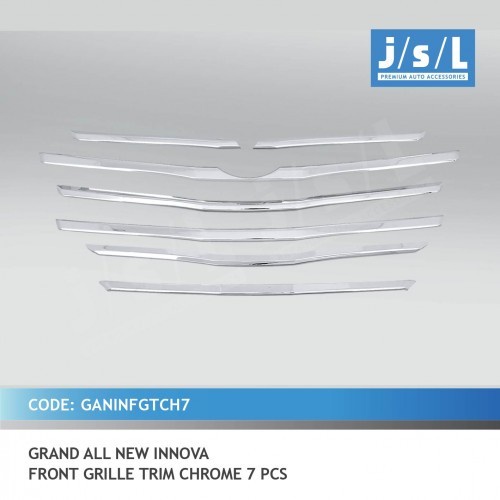 Grill Depan Mobil Grand Innova 2014 2015 Chrome 7