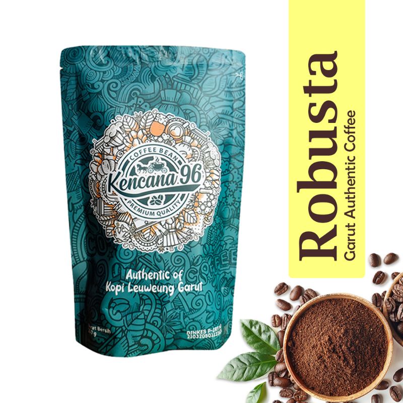 

KENCANA96 Kopi Robusta Garut Robusta Coffee 200 Gram - Robusta