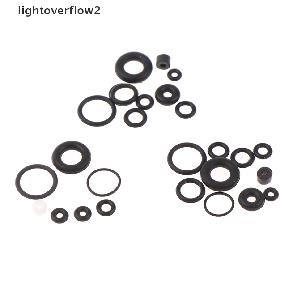 (lightoverflow2) Seal O-Ring Bahan Karet Warna Hitam Untuk Airbrush