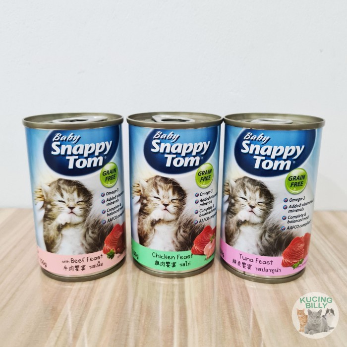 Baby Kitten Snappy Tom 150Gr #Original
