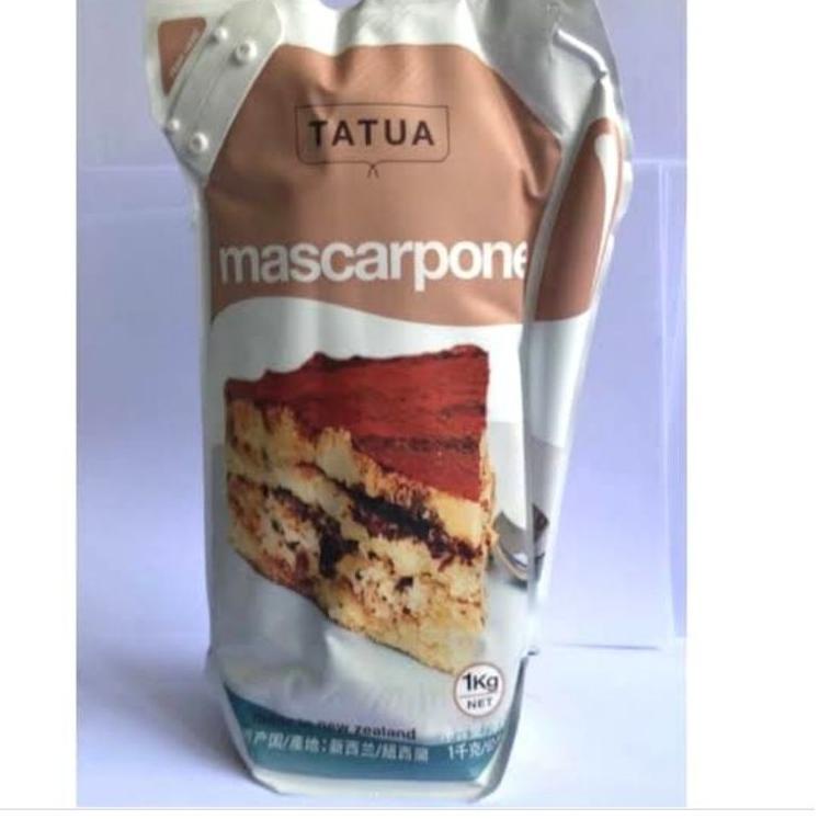 

10.10 Product HOT TATUA Keju Mascarpone Mascarpon Cheese Tatua 1 kg wangi !