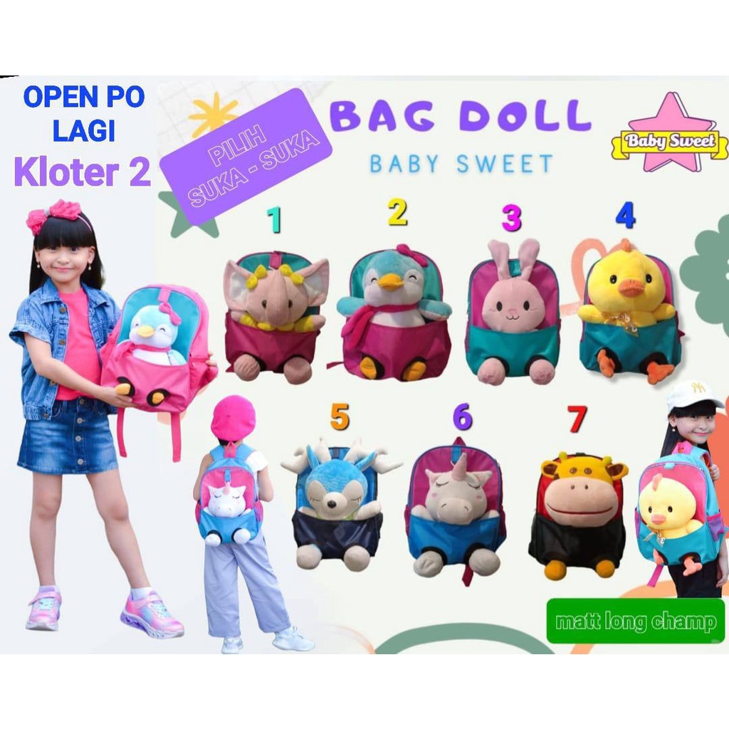 BAG DOLL By BABY SWEET
