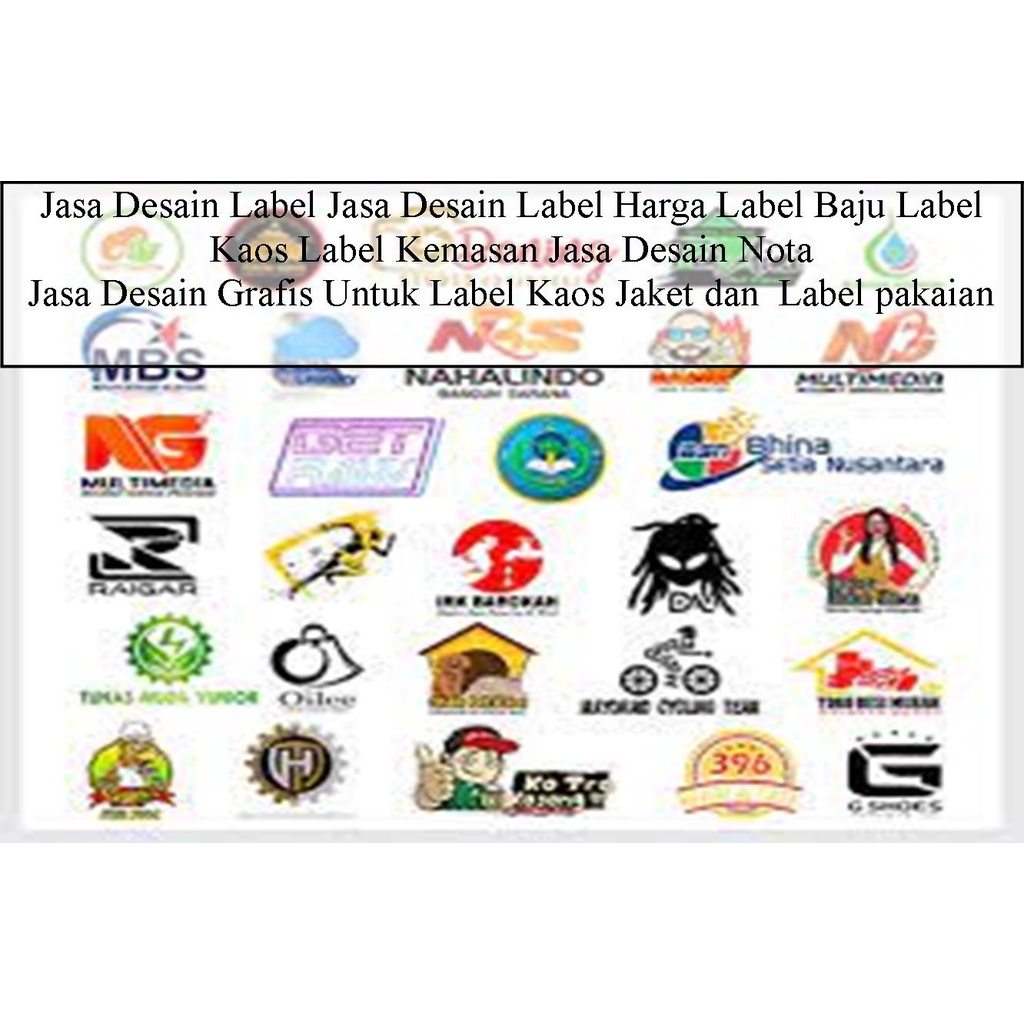 Jasa Desain Label Jasa Desain Label Harga Label Baju Label Kaos Label Kemasan Jasa Desain Nota  Jasa