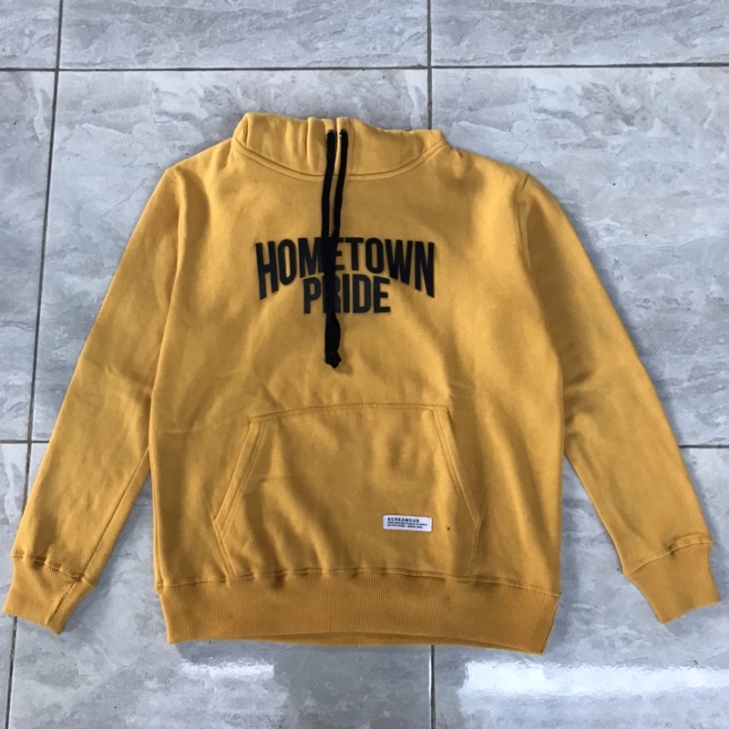 HOODIE SCREAMOUS - Hometown Pride - Yellow - Size M