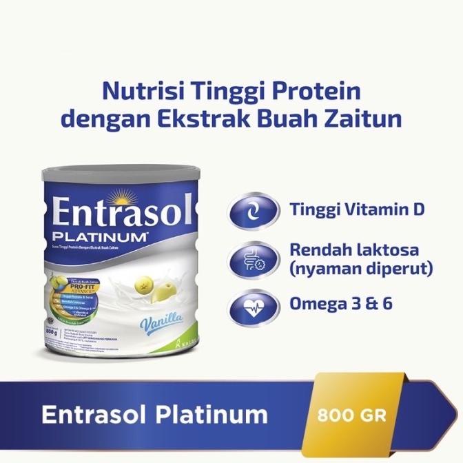 

[ COD ] TERMURAH ENTRASOL PLATINUM 800gr