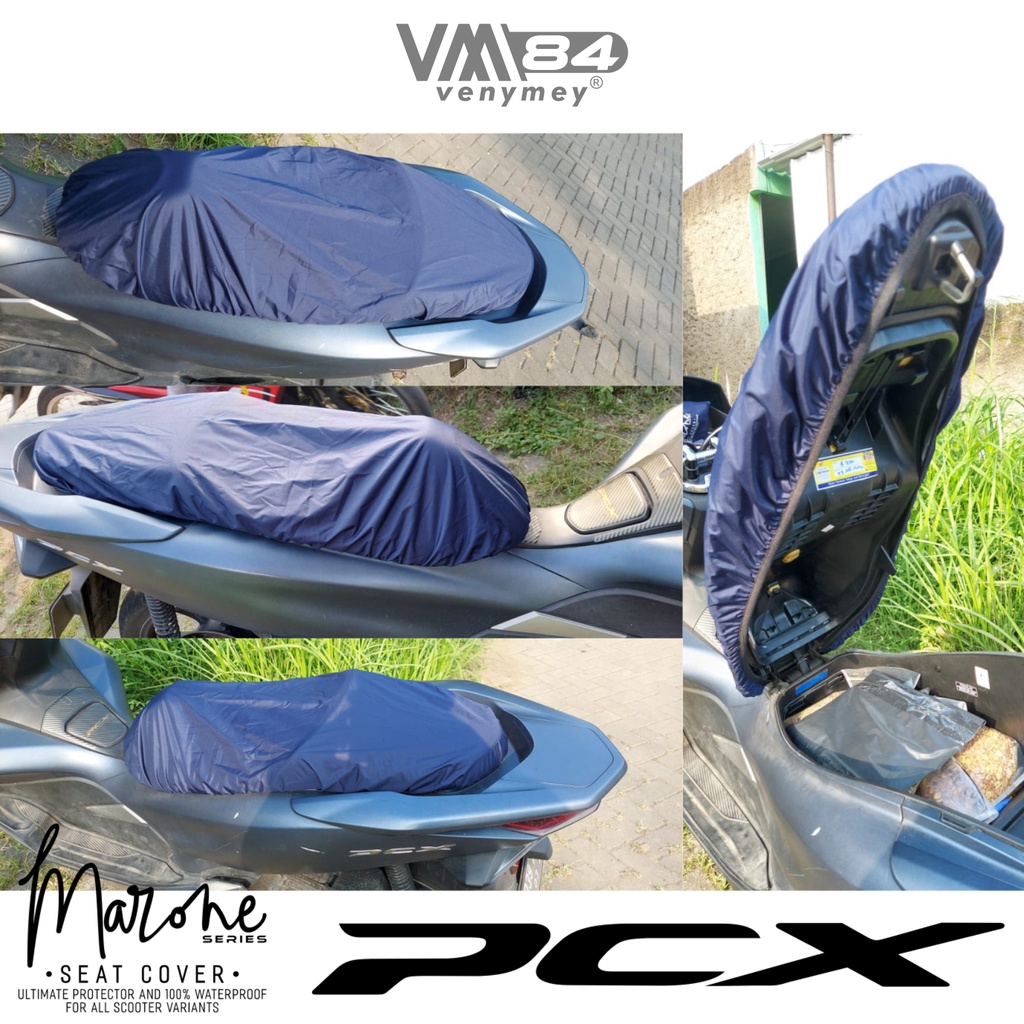 Seat Cover/Sarung/Bungkus Jok Premium Quality Untuk N Max PCX dan Vespa Matic - Anonimoto Marone Series