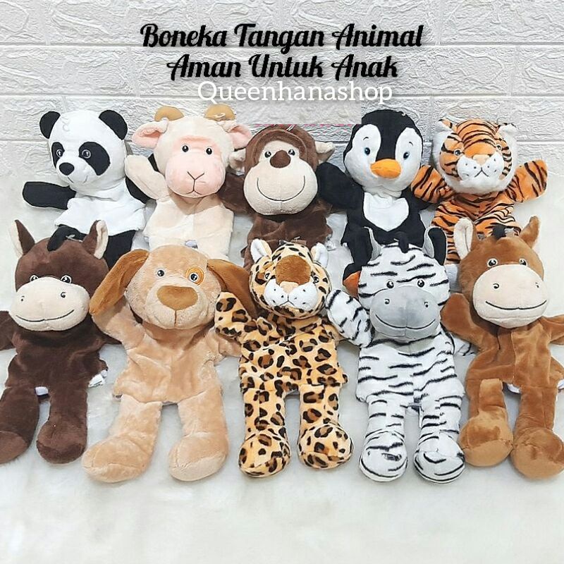 Boneka Tangan Binatang Handpupet Animal Handpupet Karakter