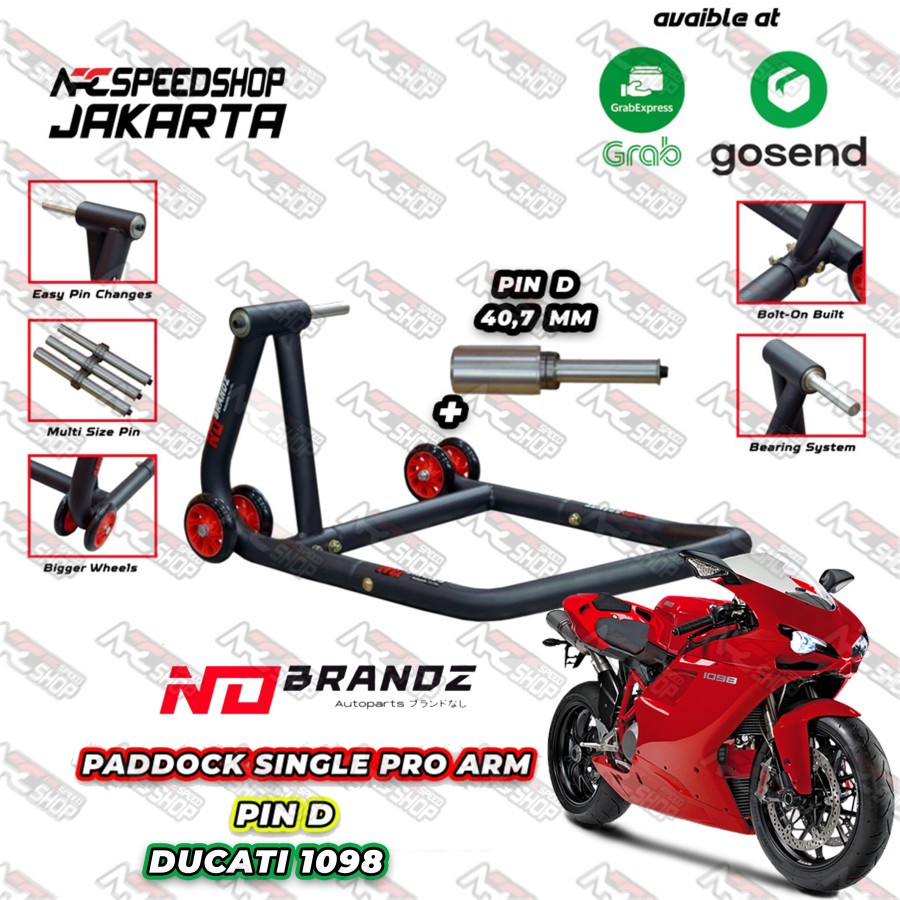 Standart Paddock Belakang Single Pro ARM NO BRANDZ DUCATI 1098
