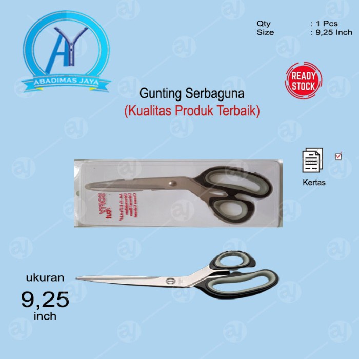 

Diskon Gunting Serbaguna Softy 9,25" Diskon