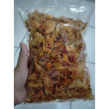 

Paling Sesuai.. keripik singkong khas padang// cocok untuk teman makan sate padang bakso dll 9G7