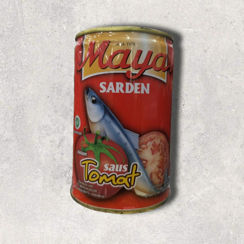 

Maya Sarden Saus Tomat 425gr