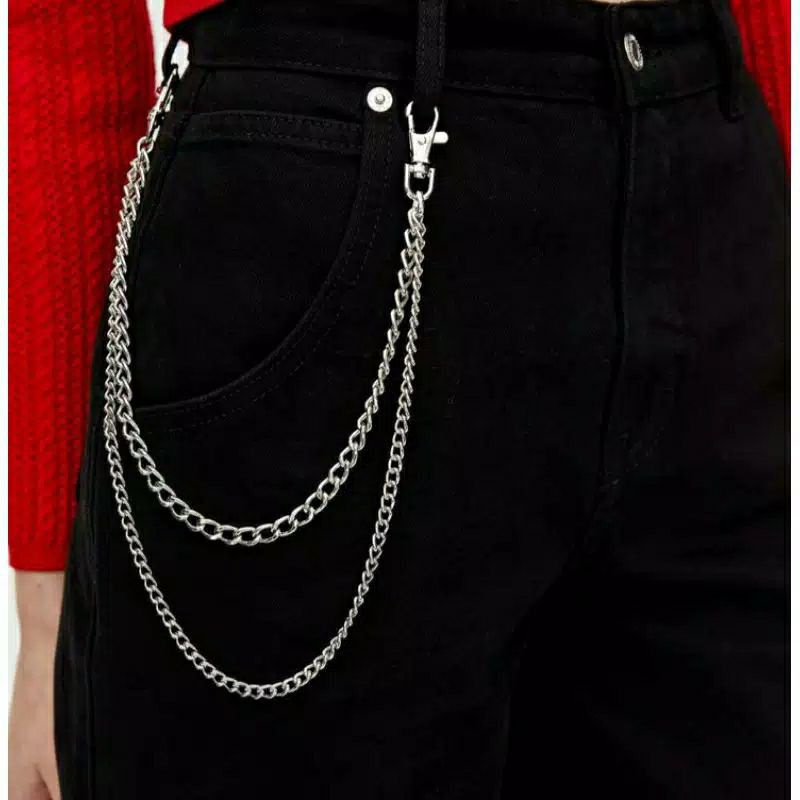 rantai celana / rantai celana anti karat / aksesoris celana / kpopers / aksesoris/keren