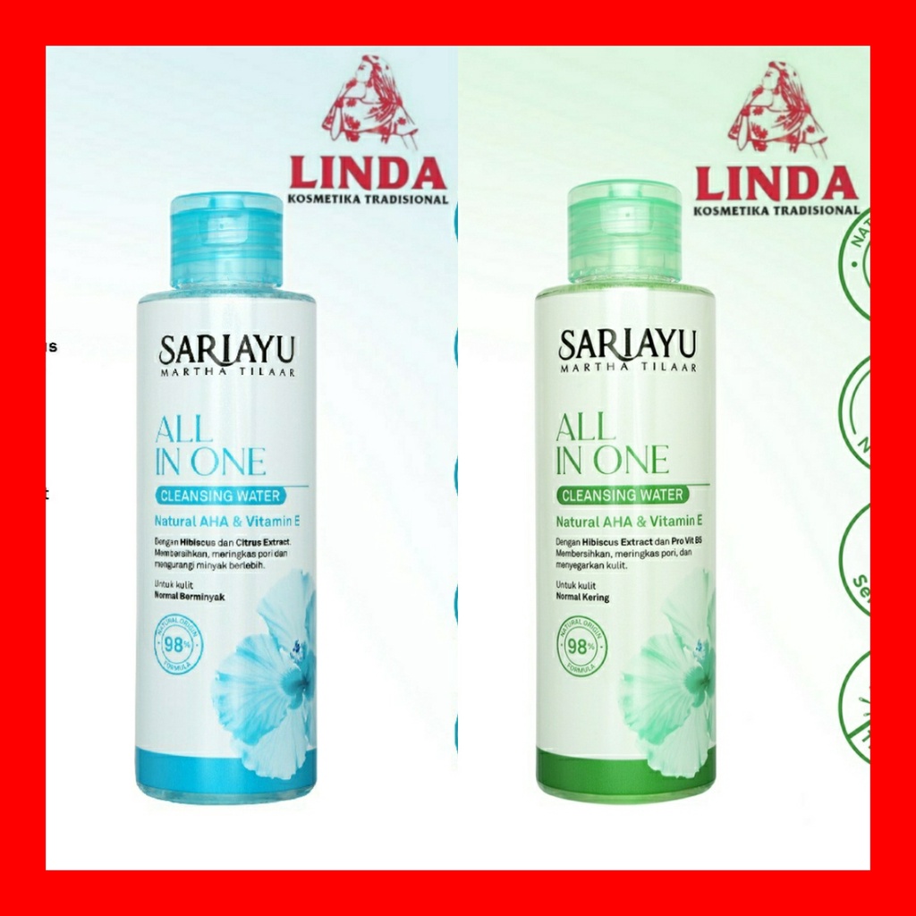 SARIAYU ALL IN ONE CLEANSING WATER 150ML