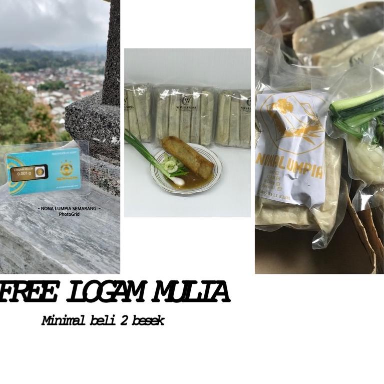 

Ready stok Lumpia ORI nona lumpia rebung dan telur VACUM FROZEN rebung telur khas semarang lunpia basah oleholeh semarang isi 10 pc kemasan vacum 90