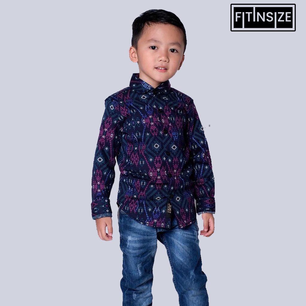 KEMEJA BATIK ANAK MURAH KUALITAS PREMIUM