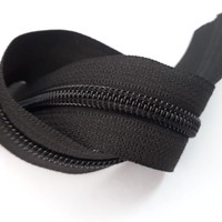 Resleting meteran murah untuk tas jaket no 5 panjang 1 meter bonus kepala