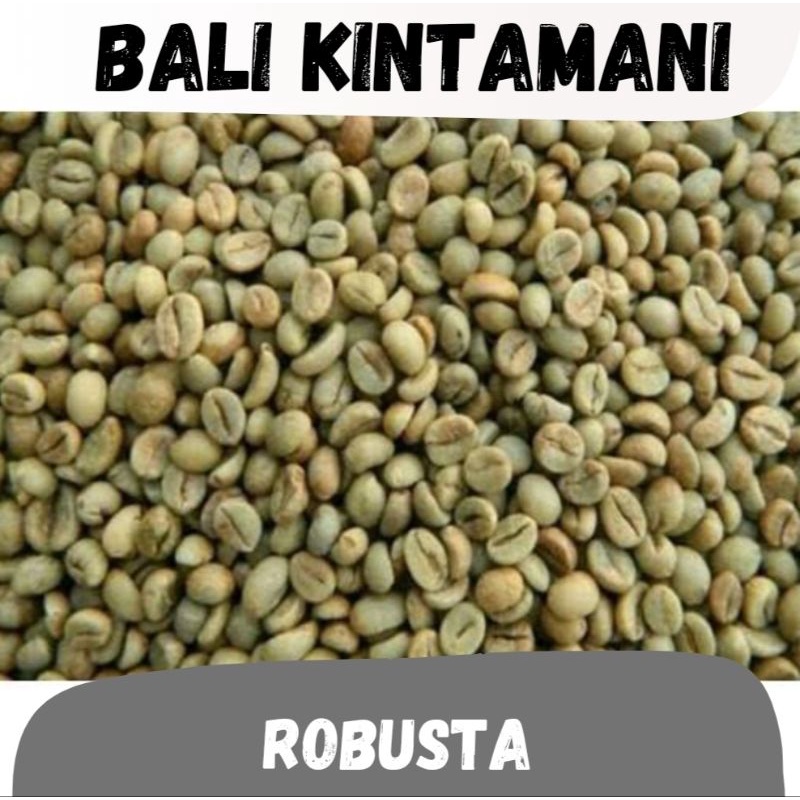 

greenbean ( biji kopi mentah ) Robusta Bali kintamani