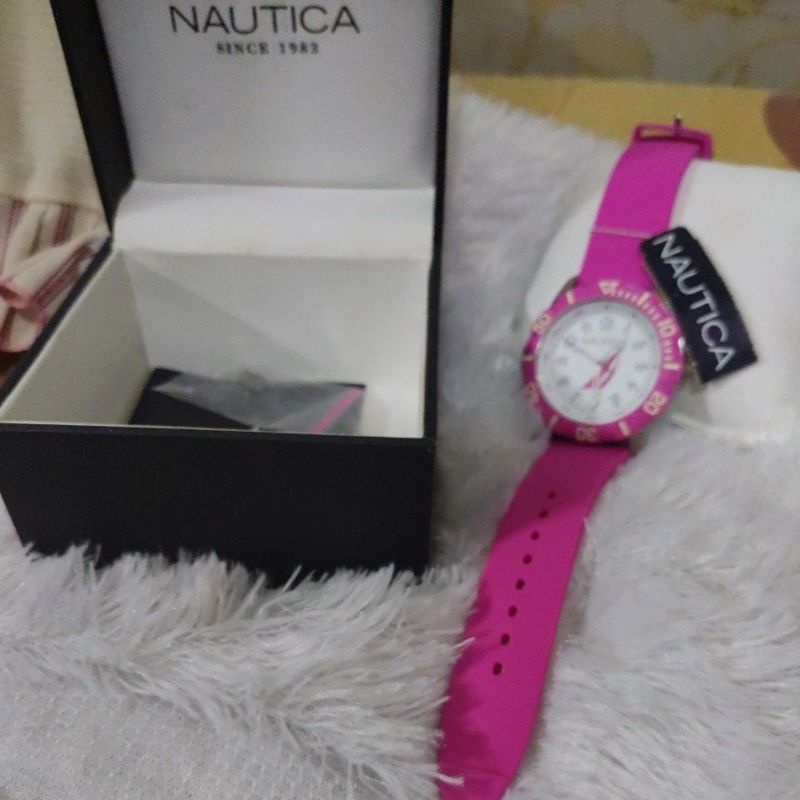 jam Nautica pink ori