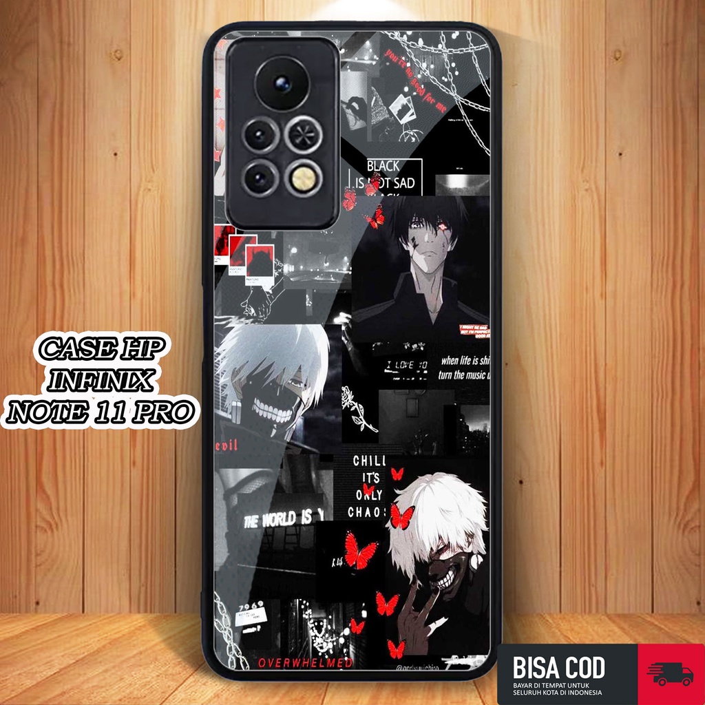 Case INFINIX NOTE 11 PRO [KEN KANEKI] Fashion Case - Case Hp INFINIX NOTE 11 PRO - Sarung Hp INFINIX