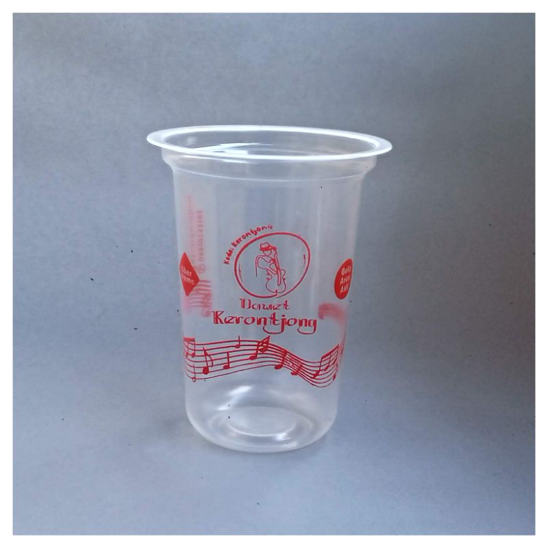 sablon cup 14oz oval merk STARINDO