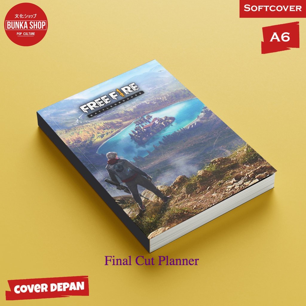 

Pocket Note Free fire Loading Softcover A6 Buku Tulis Catatan Notes Agenda Planner Jurnal