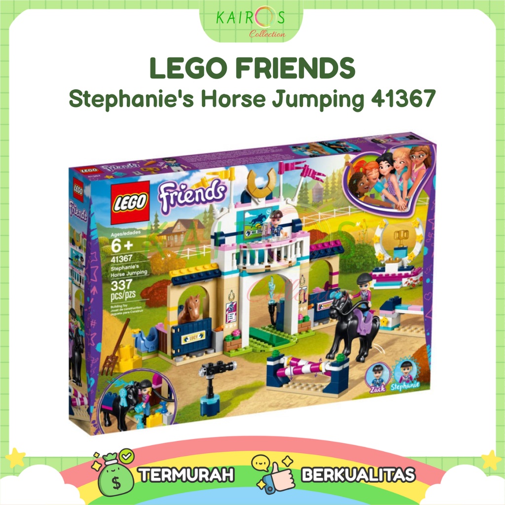 Lego Friends Stephanie's Horse Jumping 41367