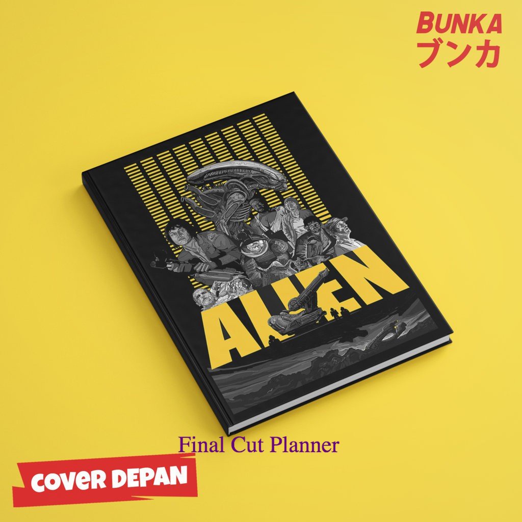

Notebook Alien 2A Hardcover A5 Buku Tulis Catatan Note Agenda Planner Jurnal .