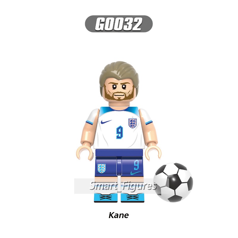 G0104 Miniatur Figure Pemain Sepak Bola Kane Virgil World Cup Eriksen Untuk Koleksihadiah