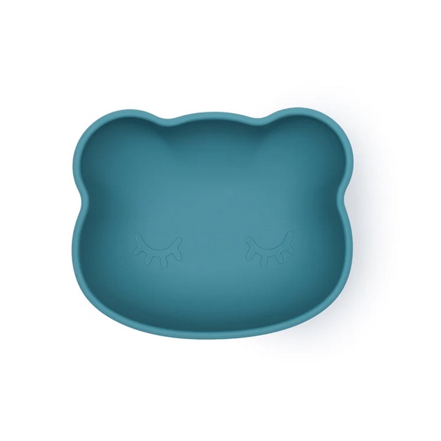 We Might Be Tiny Bear Stickie Bowl - Silicone Bowl With Suction Mangkok Silikon Piring Makan Anak Bayi Mangkuk