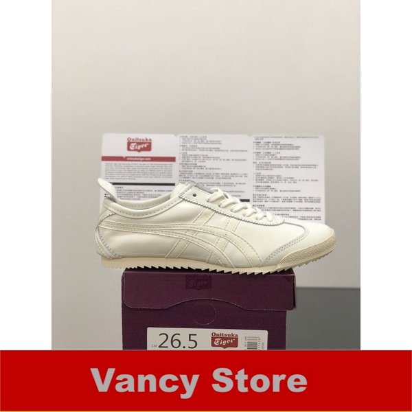 Sepatu Onitsuka Ti*** Deluxe Triple White Free Paperbag Sneakers