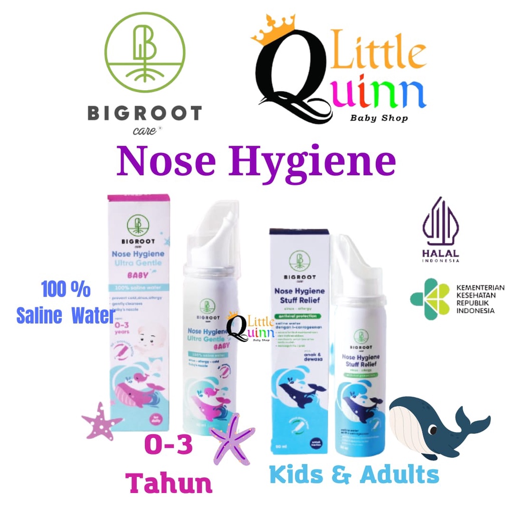 BigRoot Nose Hygiene / Pencuci Hidung Bayi / Nasal Spray
