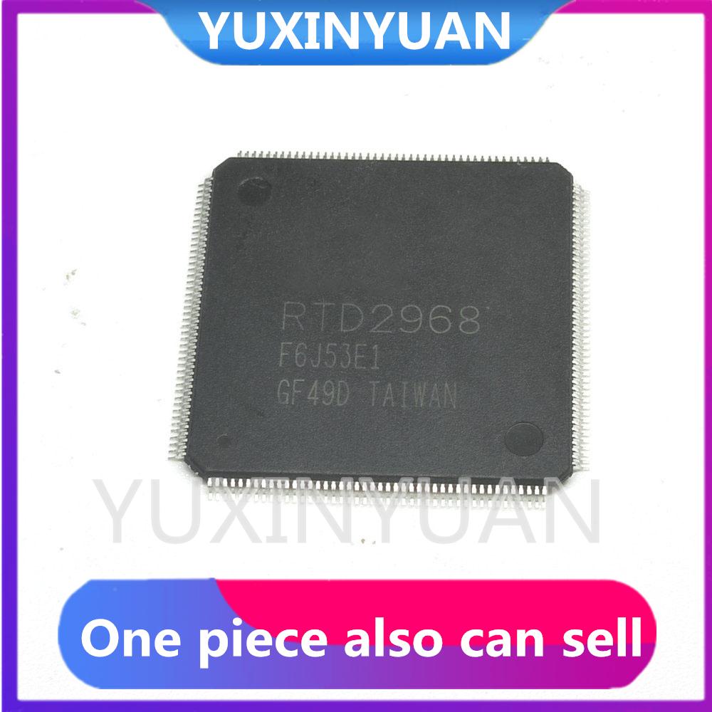 2pcs RTD2968 2968 QFP YUXINYUAN IC LCD CHIP IN STOCK 新Pjg