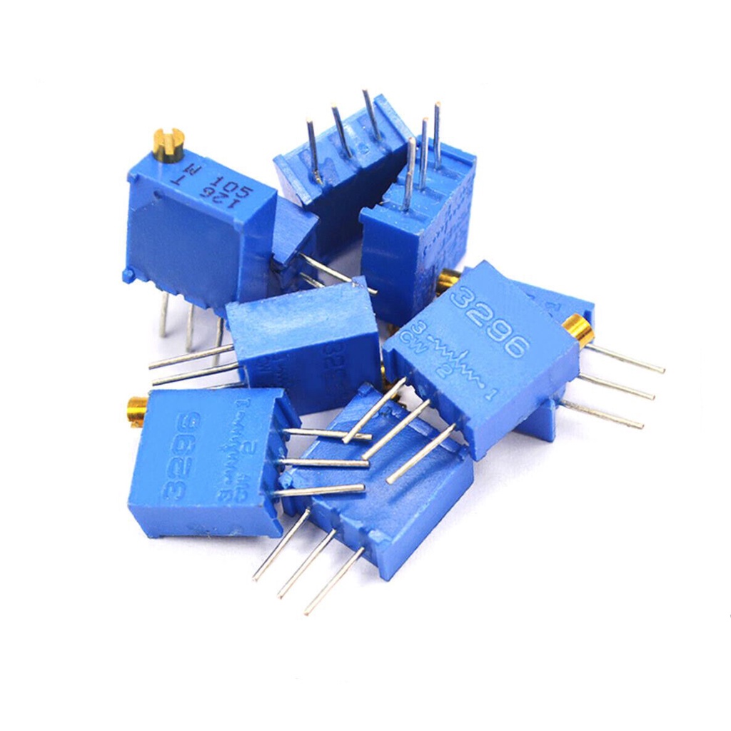 Potentiometer Potensio Meter Linear Multiturn Multi Turn Trimpot Trimmer Resistor 1K 5K 10K 20K 50K 100K