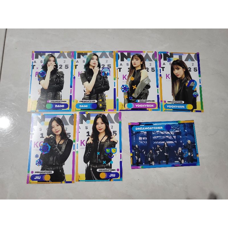 DREAMCATCHER KCONTACT AR PHOTO DAMI JIU YOOHYEON GROUP