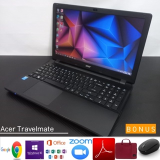 Laptop Acer Travelmate P256-M Intel Core i3 Gen4 Ram 4GB SSD 128GB Win 10 - siap pakai