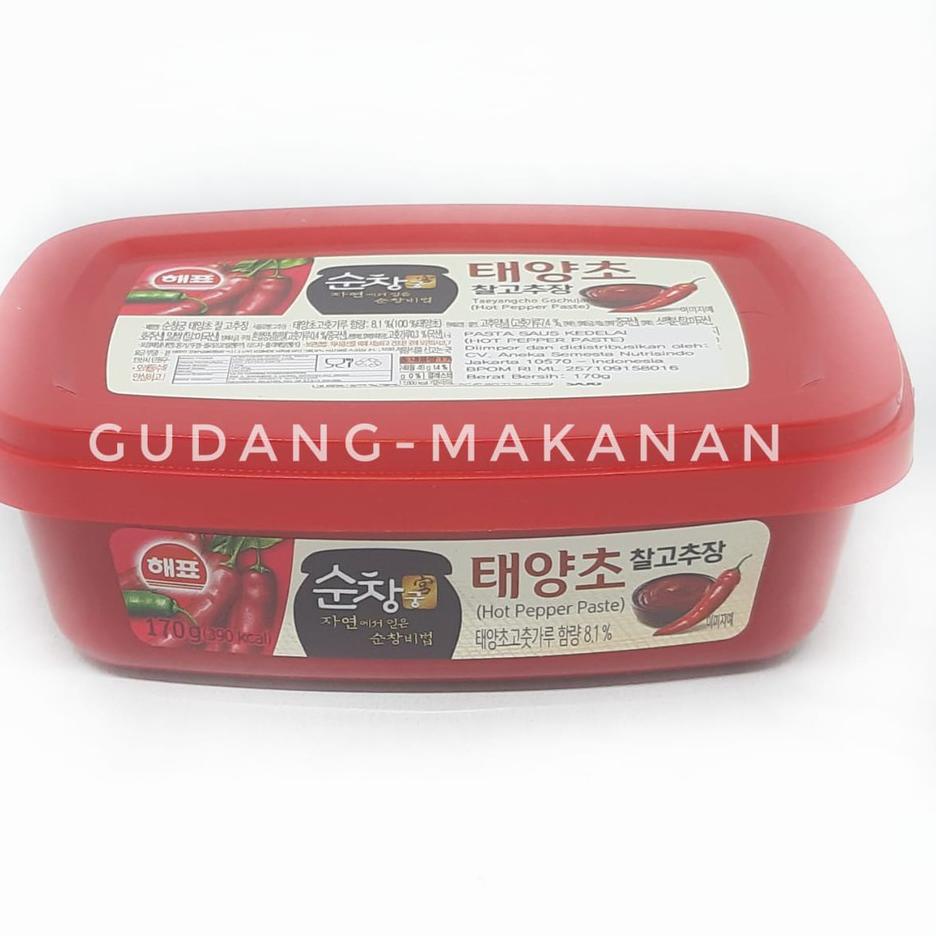 

IDZz6Z0--Sajo Gochujang / Sambal Pasta Korea / Hot Pepper Paste 170gr